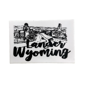 LANDER WYOMING BW