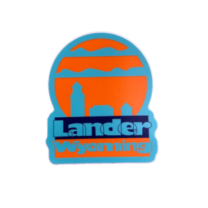 LANDER WYOMING COLORFUL
